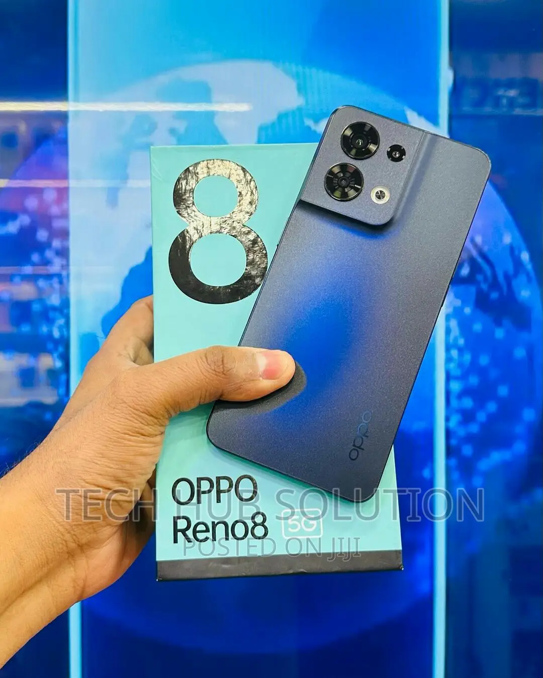 New Oppo Reno8 256 GB Black