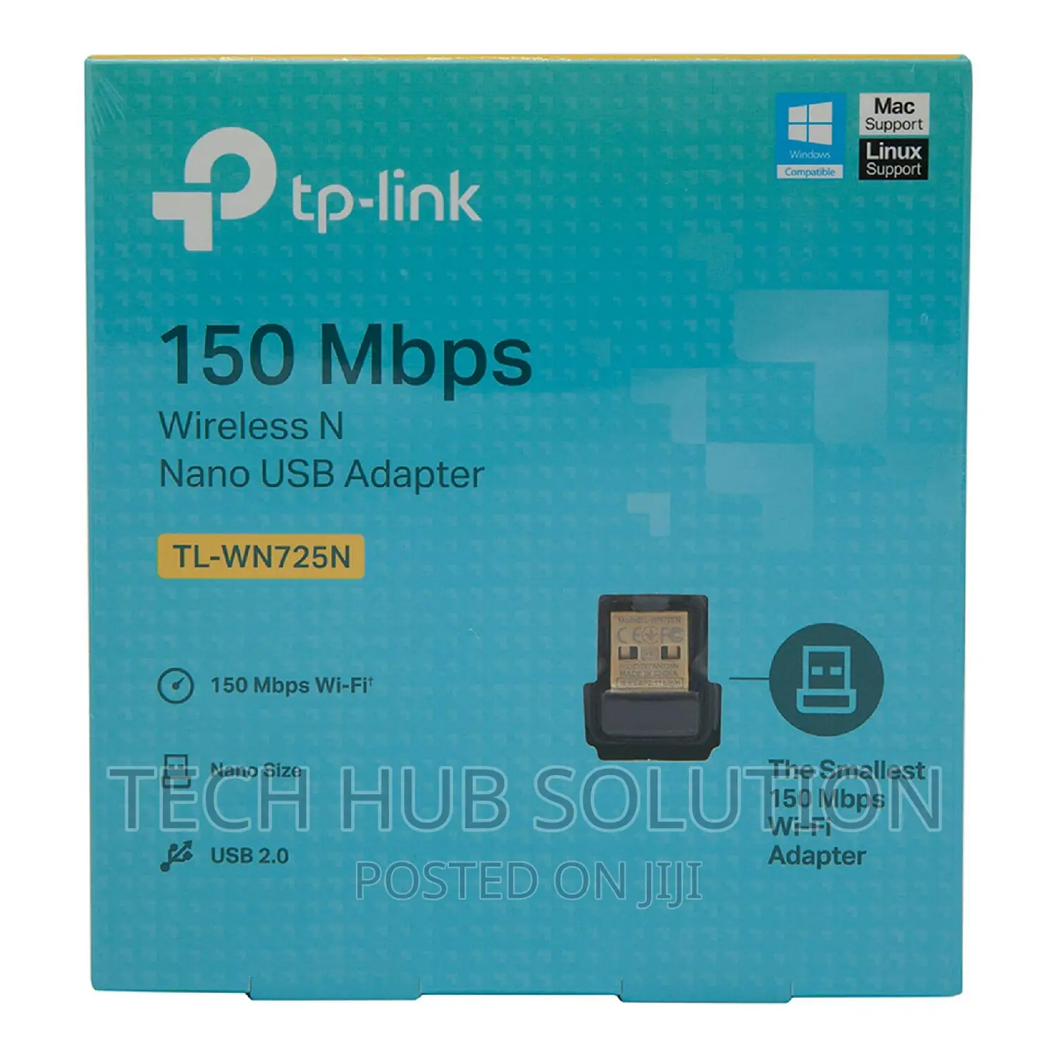 Tplink 150mbps Wireless N N Ano Usb Adapter