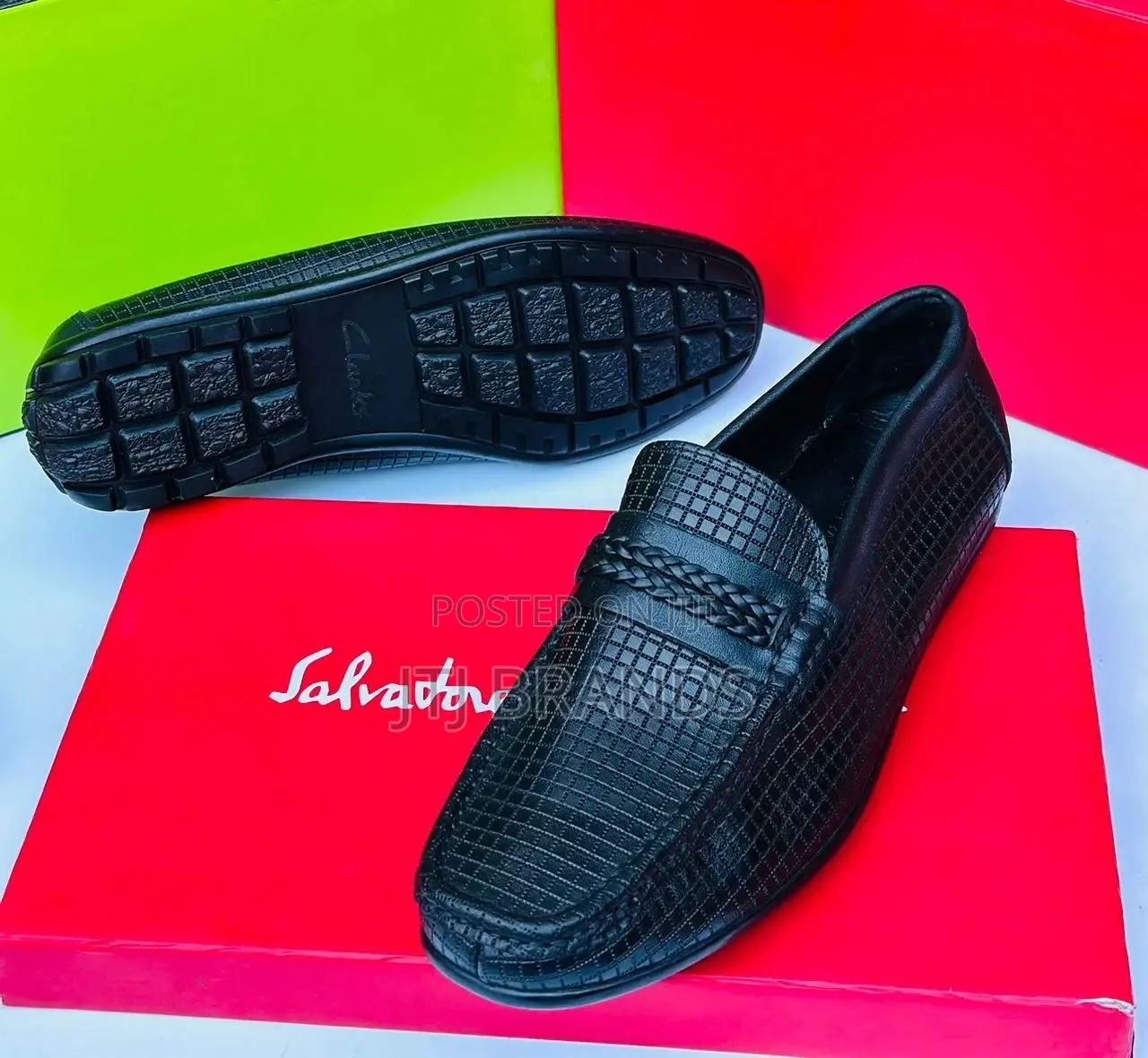 Clerks Leather Shoes