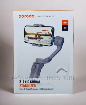 Porodo 3-Axis Anti Shake Gimbal P5