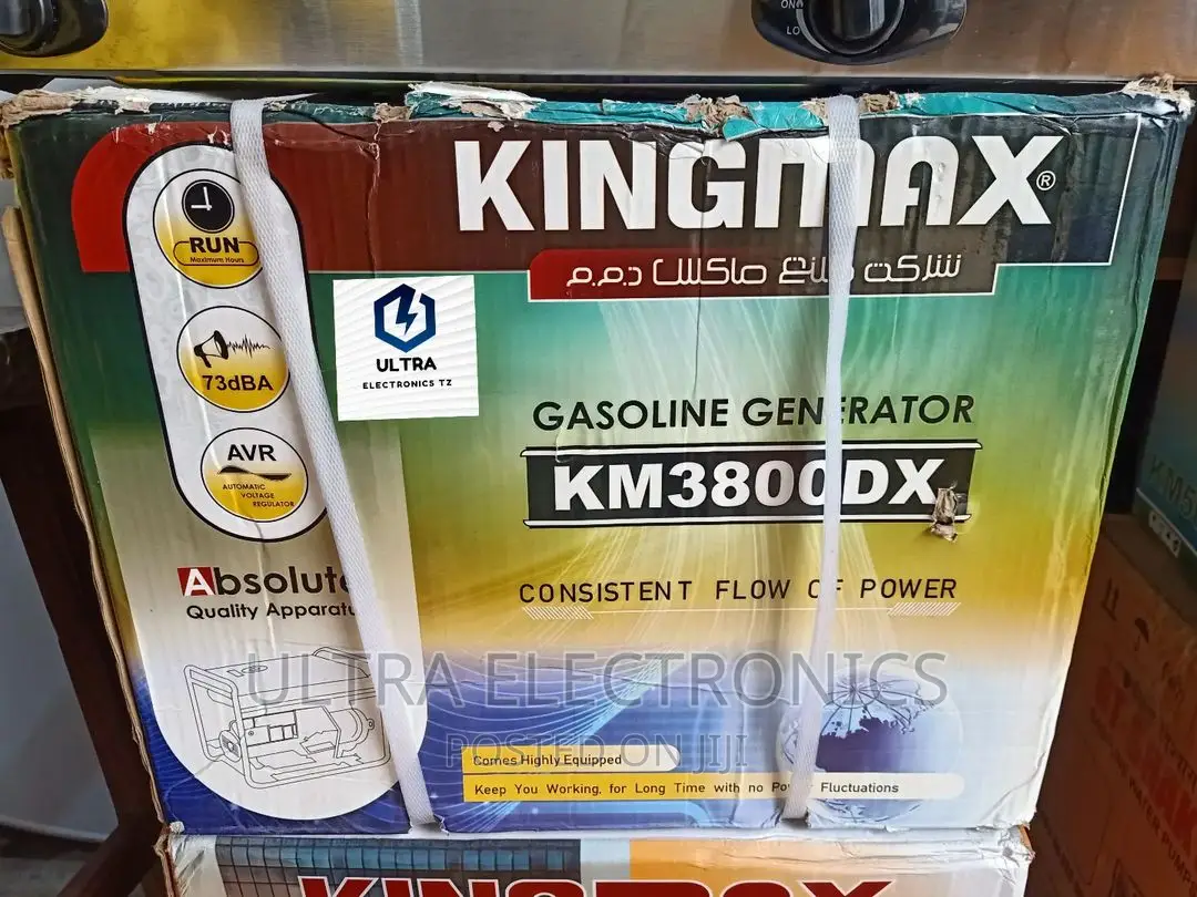 KINGMAX POWERFUL Gasoline GENERATOR Lenye 220v