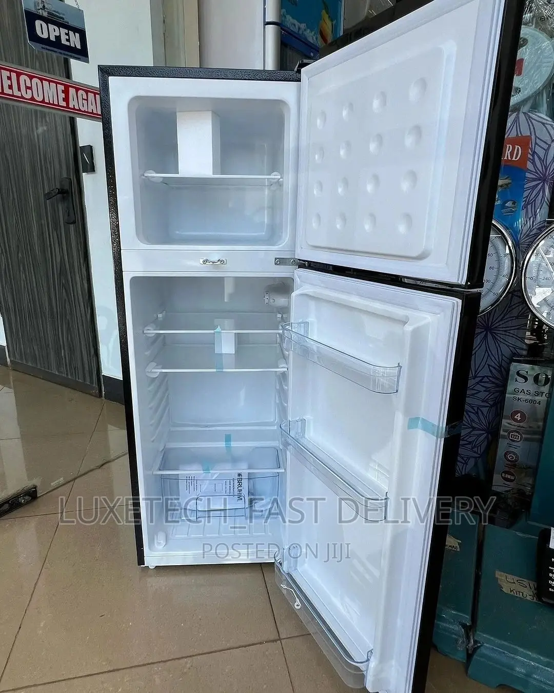 Bruhm Refrigerator 132l Double Door
