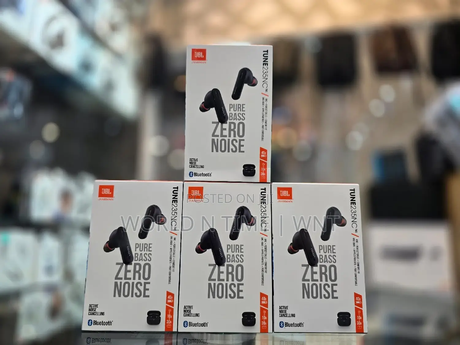 JBL Tune 235NC in Ear Wireless ANC Earbuds (TWS), Massive