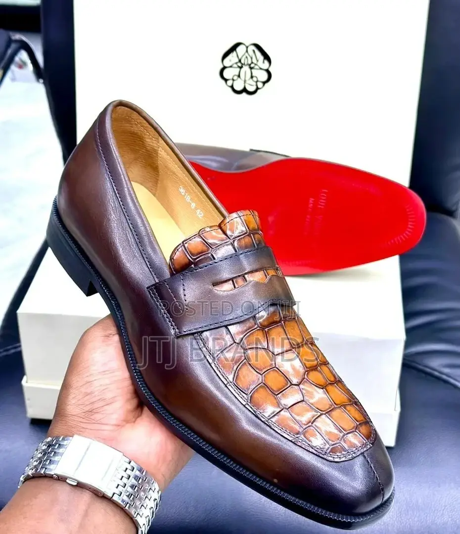 Louise Vuitton Leather Shoes