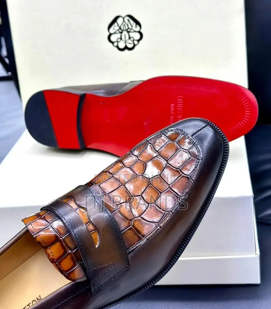 Louise Vuitton Leather Shoes