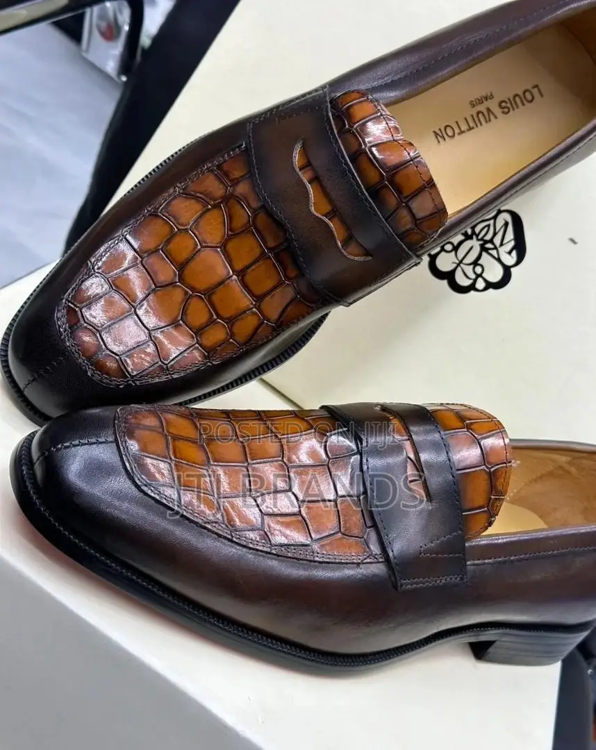 Louise Vuitton Leather Shoes