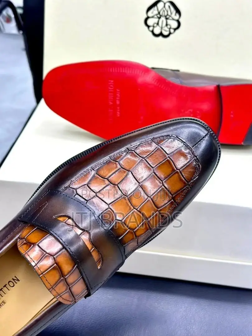 Louise Vuitton Leather Shoes
