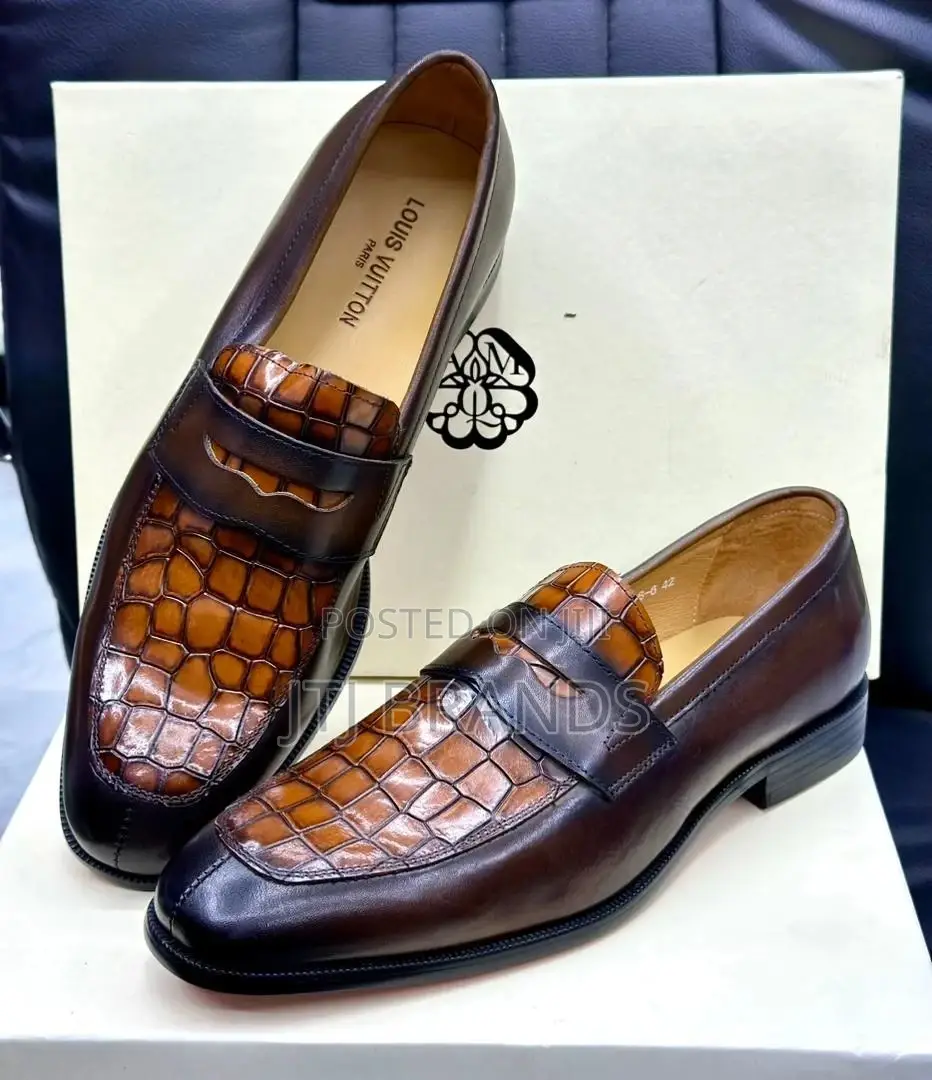 Louise Vuitton Leather Shoes