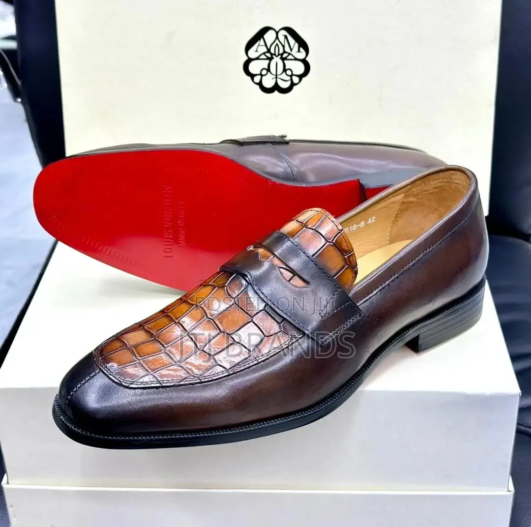 Louise Vuitton Leather Shoes