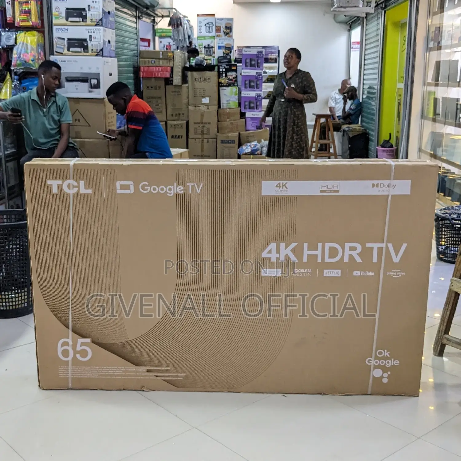 Ofa Ofa = TCL TV Nchi 65 Smart Uhd Imara Na HD Kali Sana