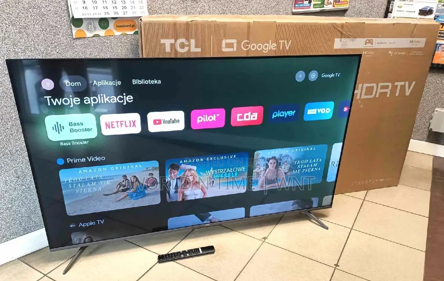 TCL 55p755 Led Google Tv Hdr10 HLG Tv
