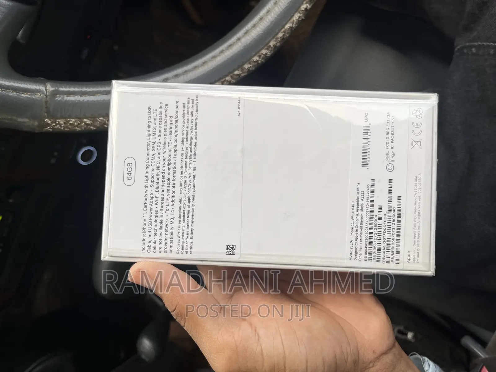 New Apple iPhone 11 64 GB White