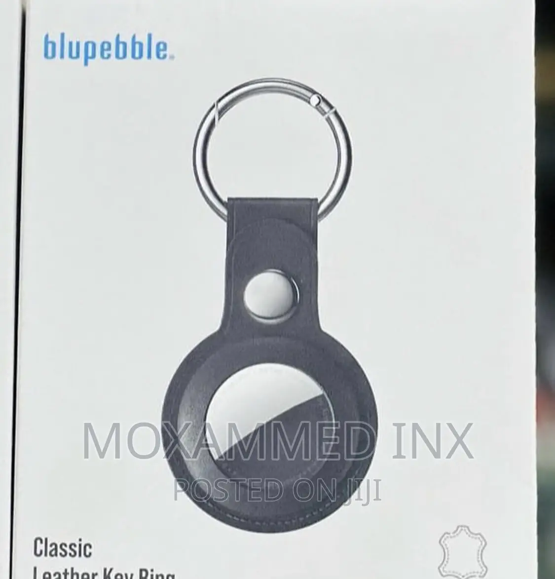 Classic Leather Ring Compatible With Airtag