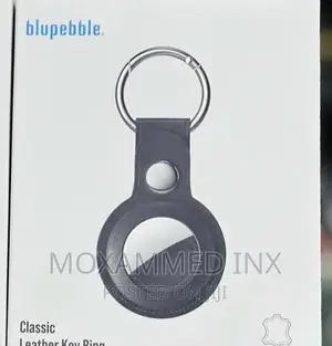 Classic Leather Ring Compatible With Airtag
