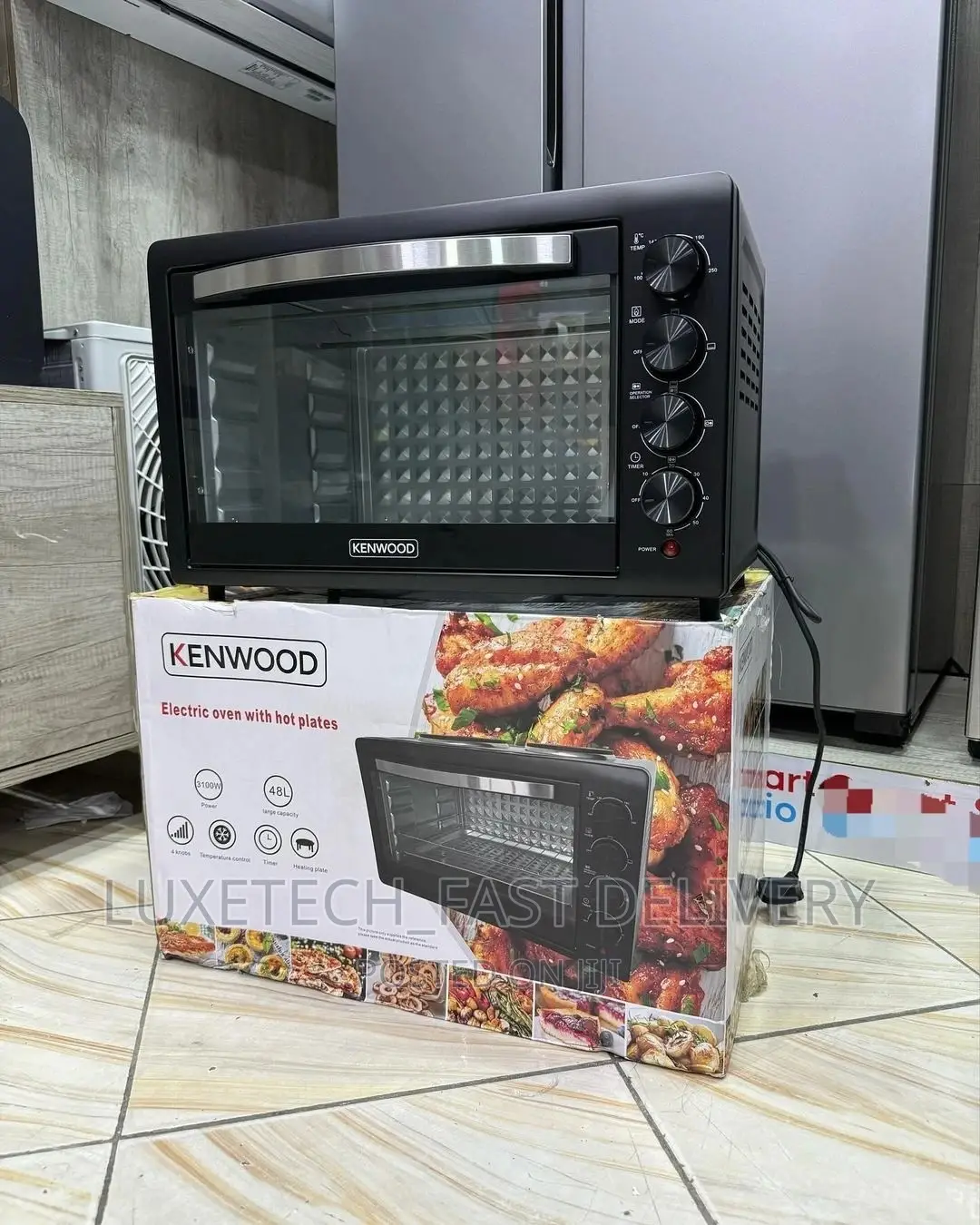 Kenwood Electric Oven 48L Hotplates 2 Burners