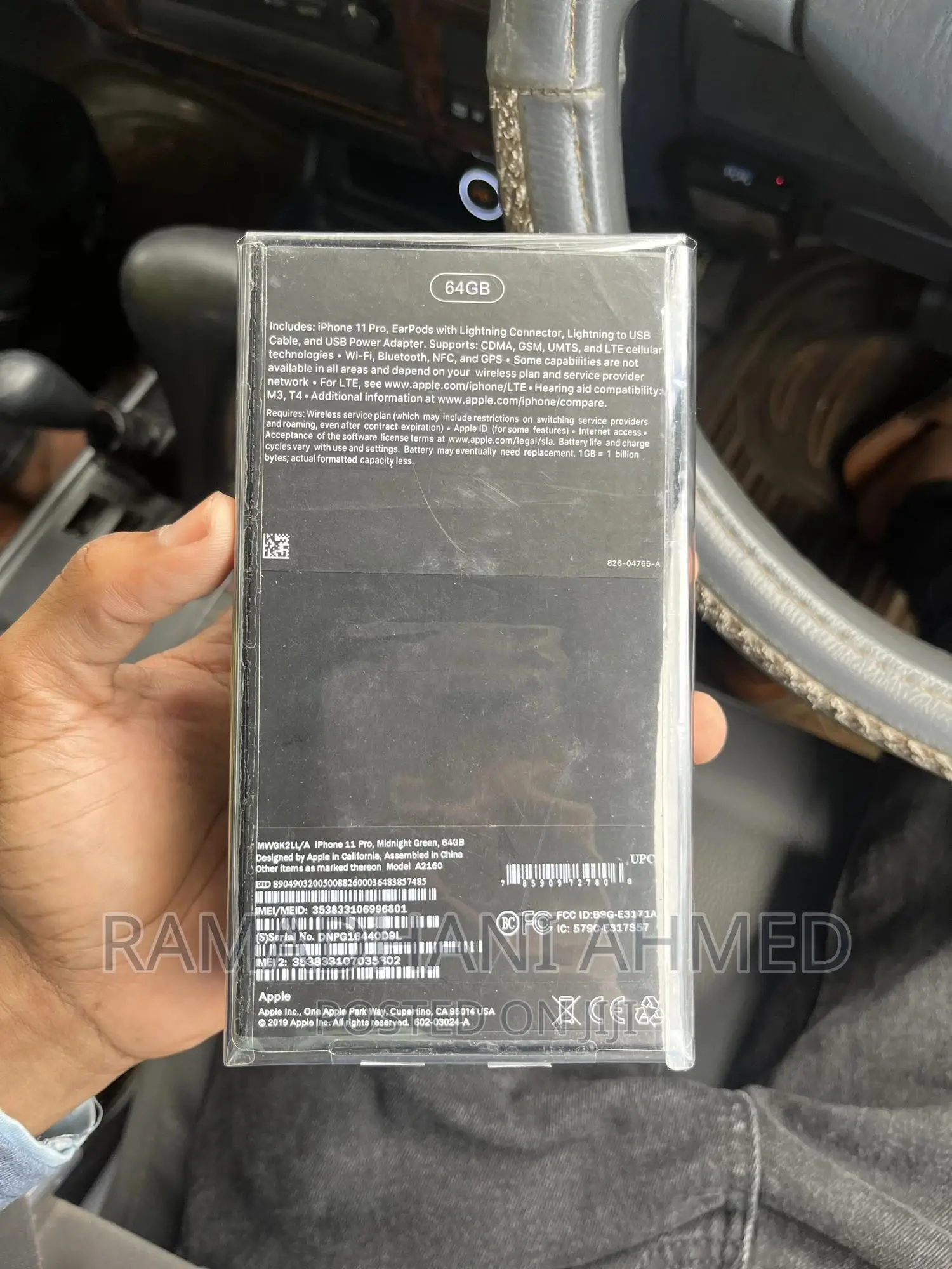 New Apple iPhone 11 Pro 64 GB Green