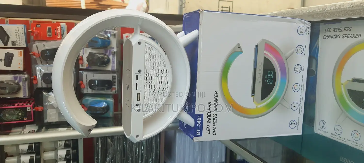LED Wireless Charging Speaker Bt3401