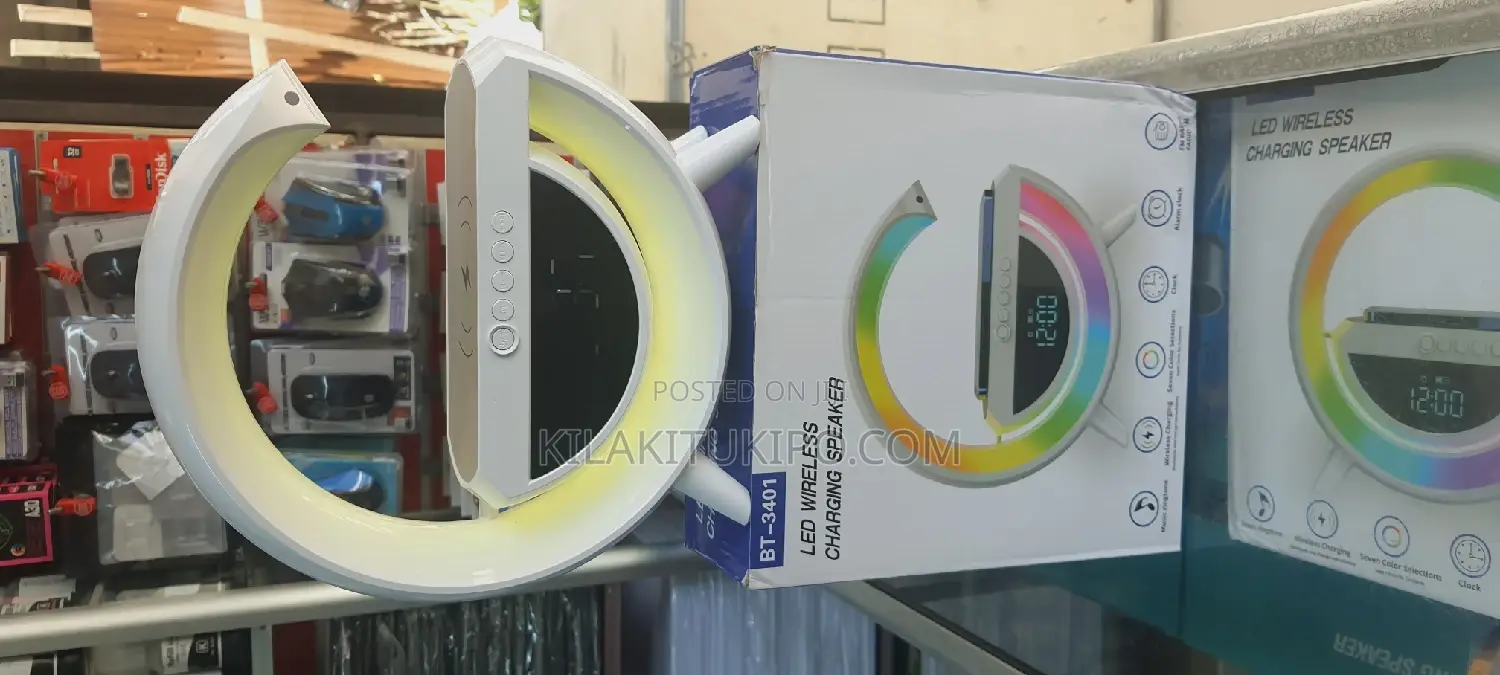LED Wireless Charging Speaker Bt3401