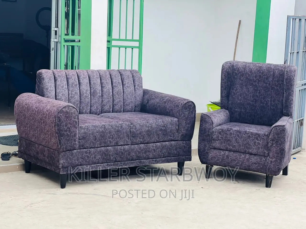 Sofa Zenye Spring Na Fibre
