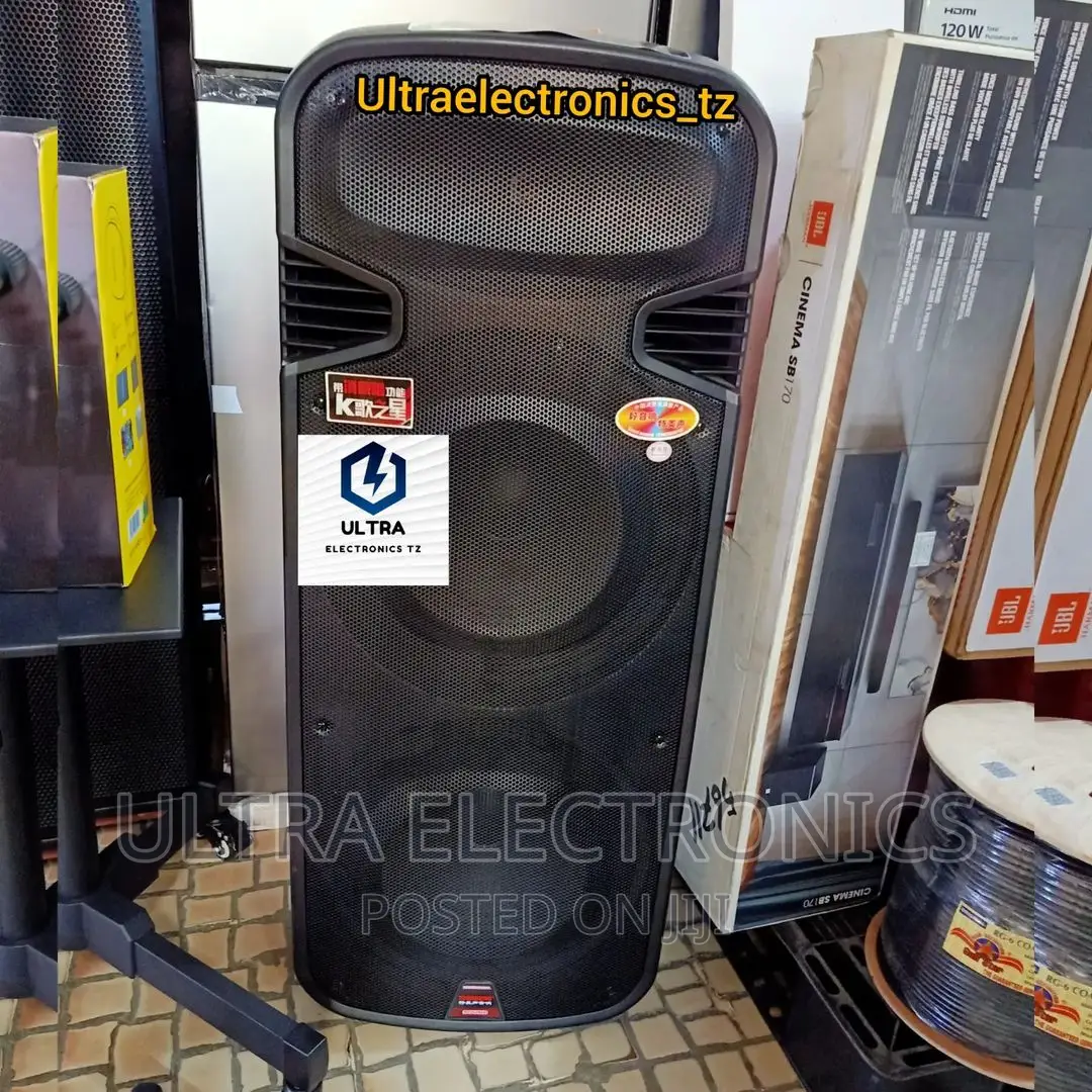 Global First Original Rechargeable Double Speaker With 