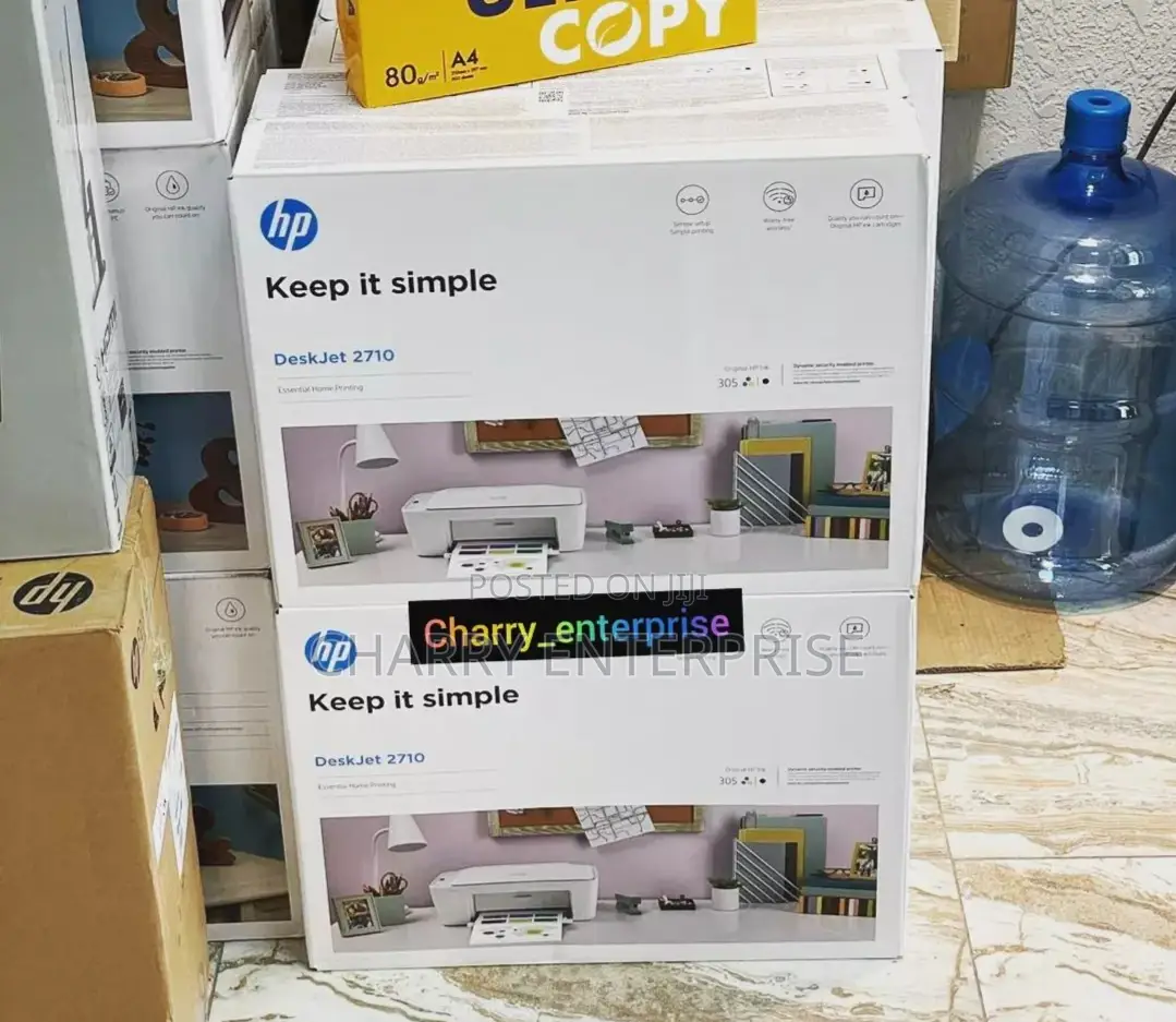 Hp Deskjet Printer 2710 Wireless All-in One Print,Copy, Scan
