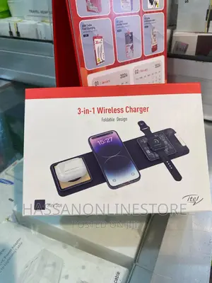 Itel 3 in 1 Wireless Charger