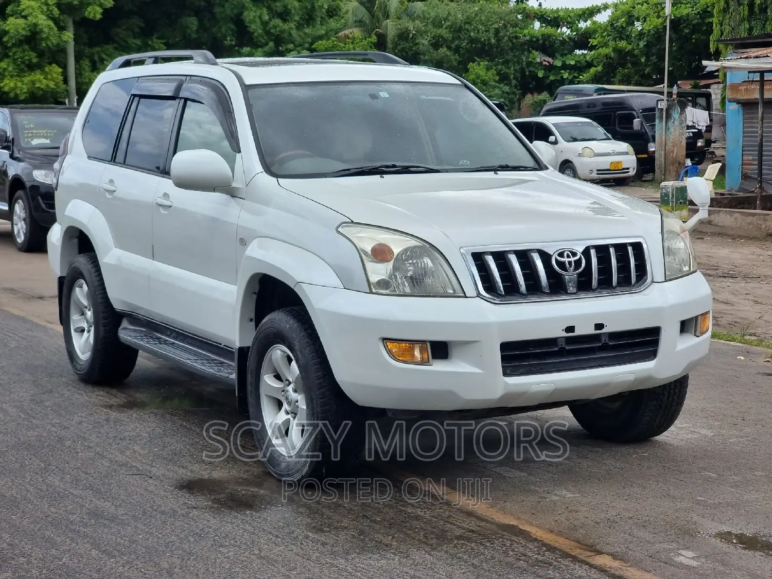 Toyota Land Cruiser Prado 2007 White