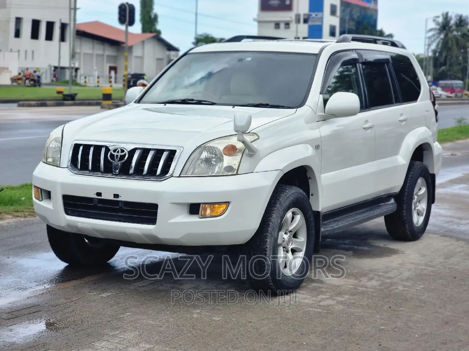 Toyota Land Cruiser Prado 2007 White