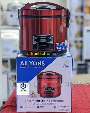 AILYONS High Quality Deluxe Rice Cooker 3 in 1 Function 2.2L