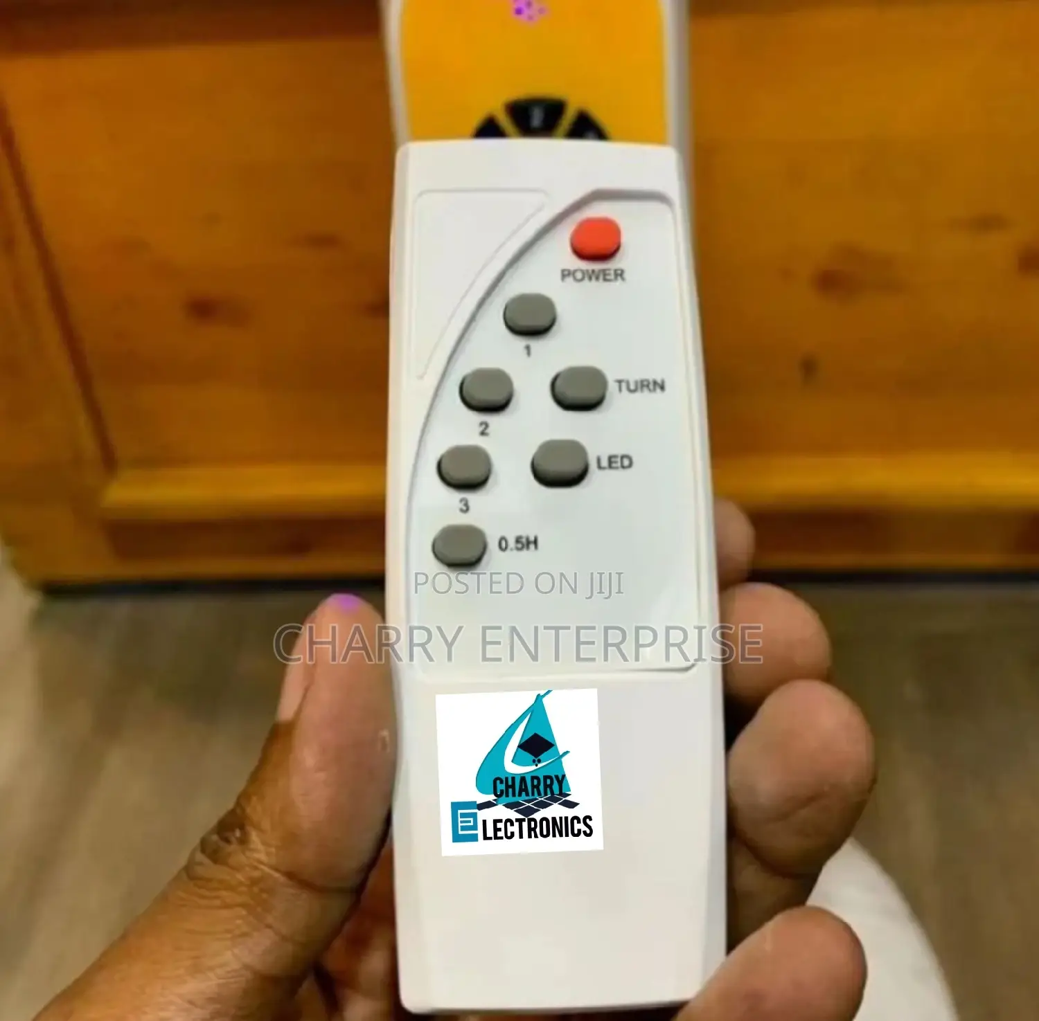Mewe Rechargeable Stand Fan With Remote /Feni Ya Kuchaji