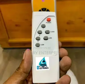 Mewe Rechargeable Stand Fan With Remote /Feni Ya Kuchaji