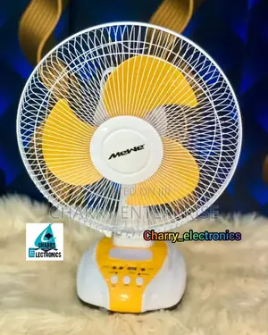 Mewe Rechargeable Table Fan / Feni Ya Kuchaji Ya Mezani