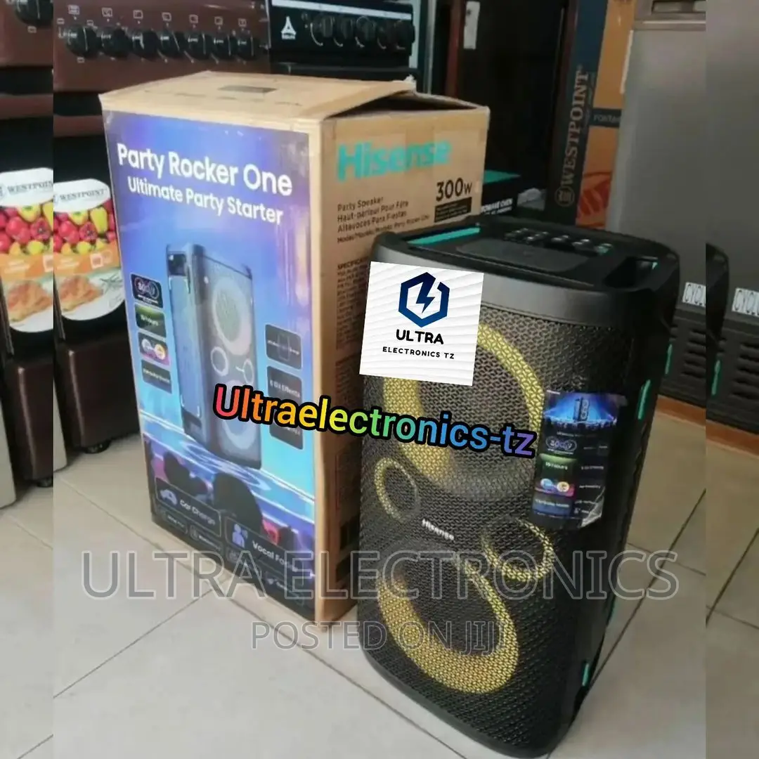 HISENSE Portable Party Rocker Rechargeable Speaker With 