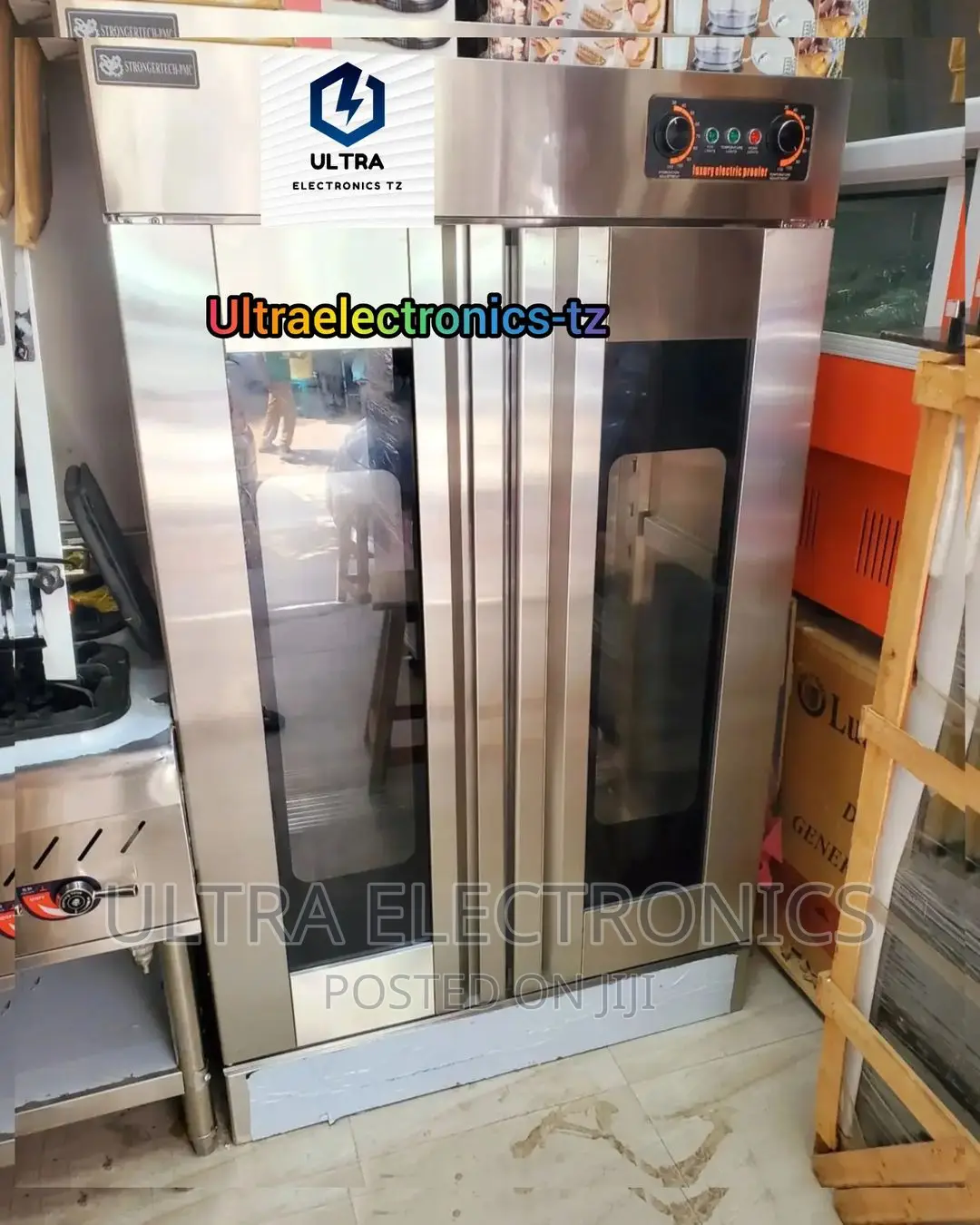 2 Doors Dough Proofing Machine (PROOFER) Tray 24