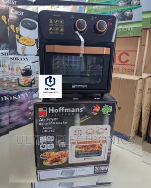 Hoffman High Quality Air Fryer Yenye Lita 12
