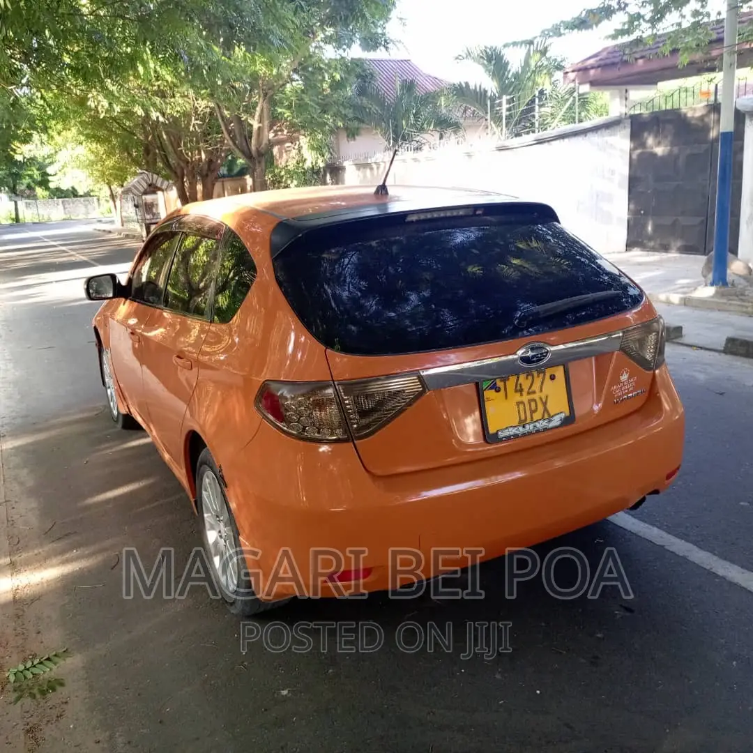 Subaru Impreza 2008 Orange