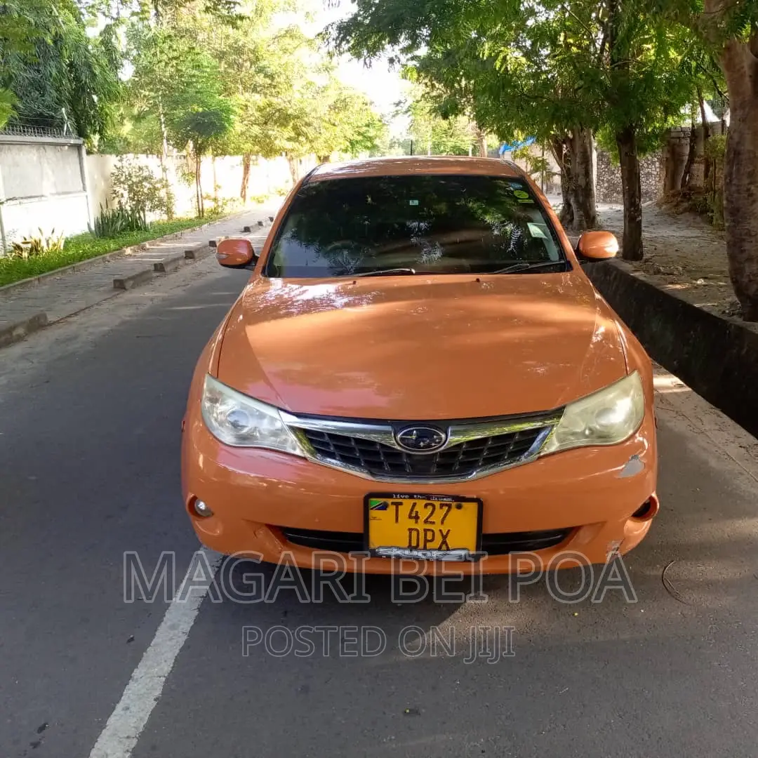 Subaru Impreza 2008 Orange