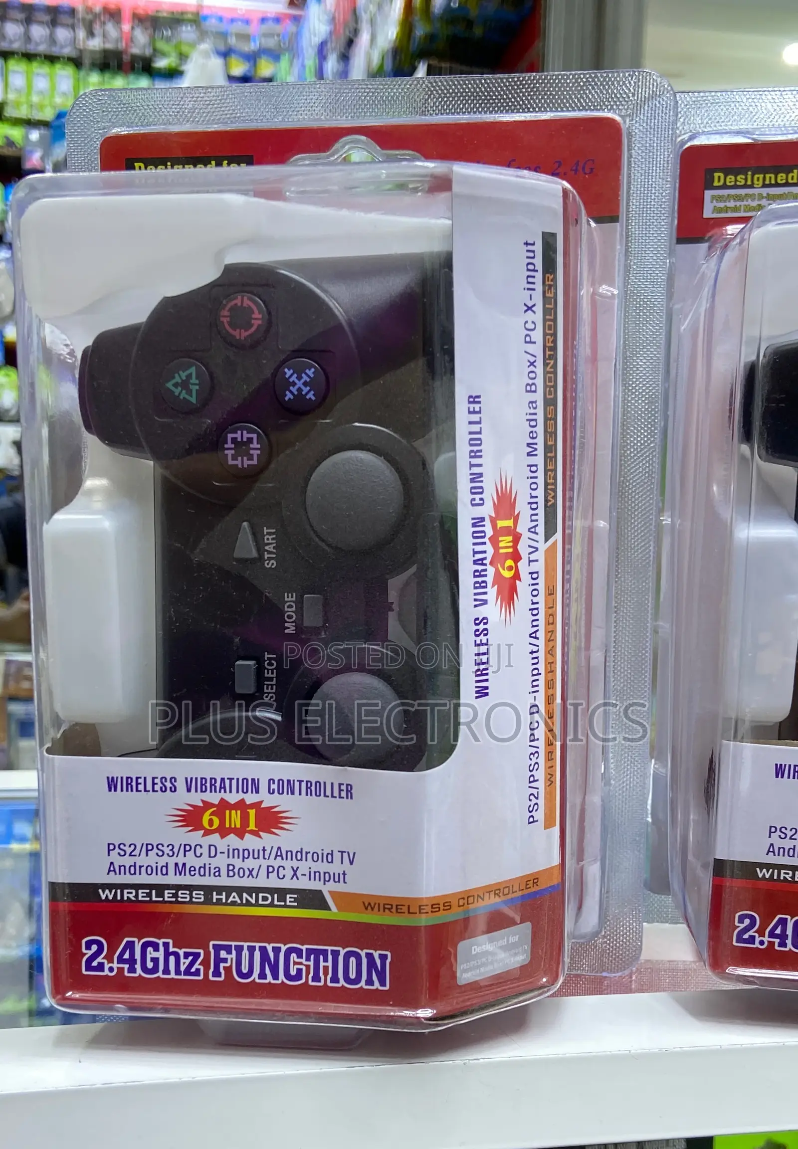 6IN1 Dual Shock Controller