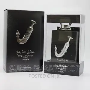 ISHQ Al Shuyukh Perfume . (Silver ) .