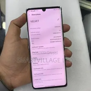 LG Velvet 128 GB Black