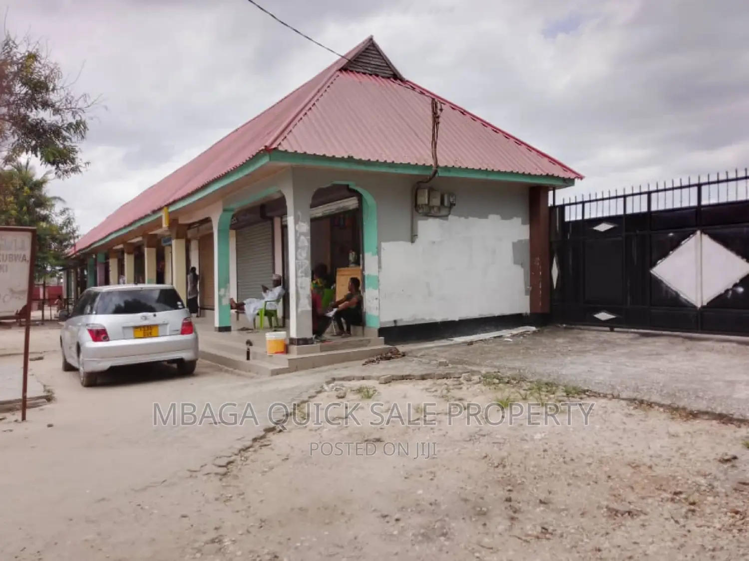 Yard With 12 Shop Frem at Mbagala