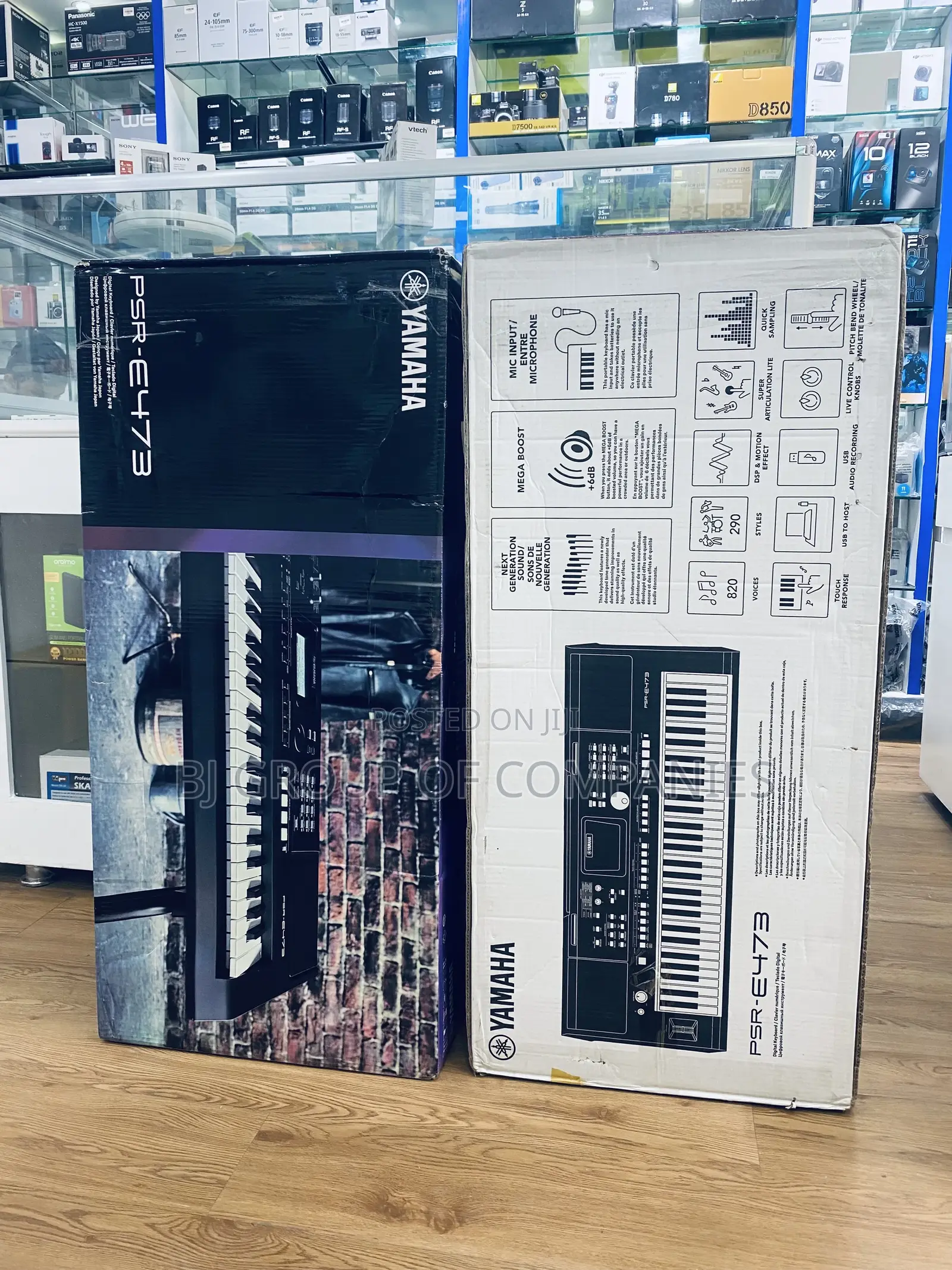 Yamaha PSR-E473 61-Key Touch-Sensitive Portable Keyboard