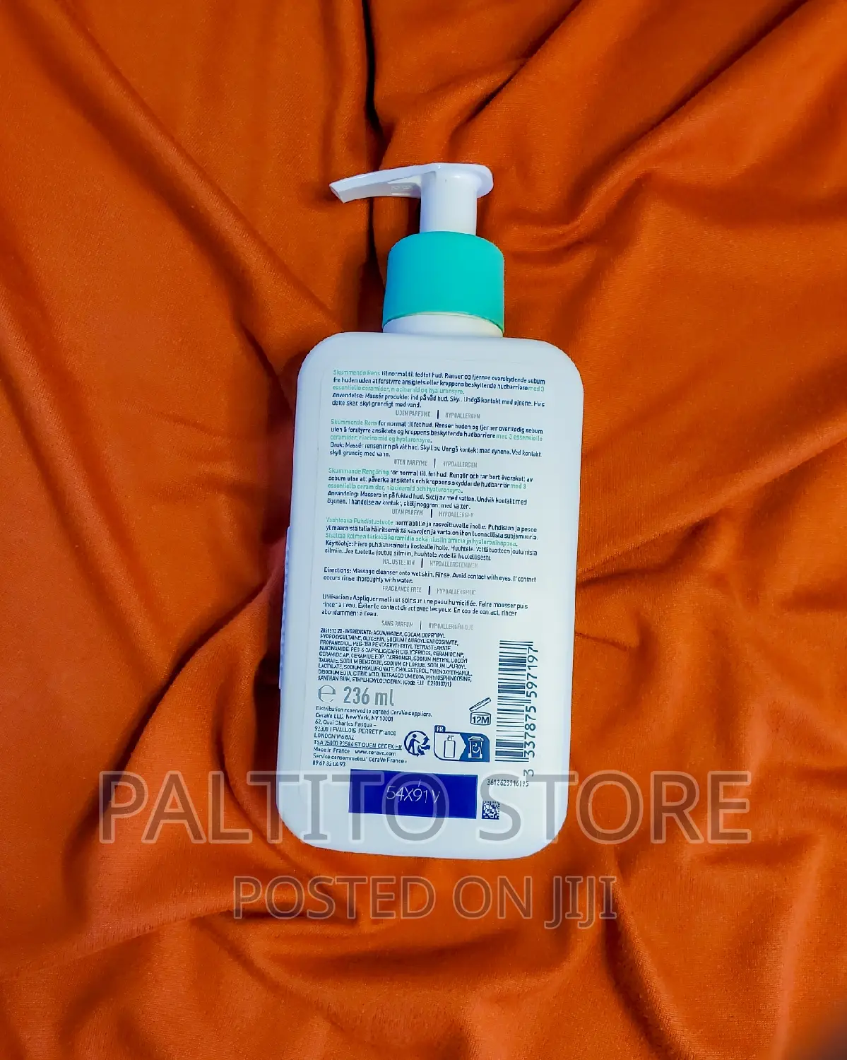 Cerave Foaming Facial Cleanser
