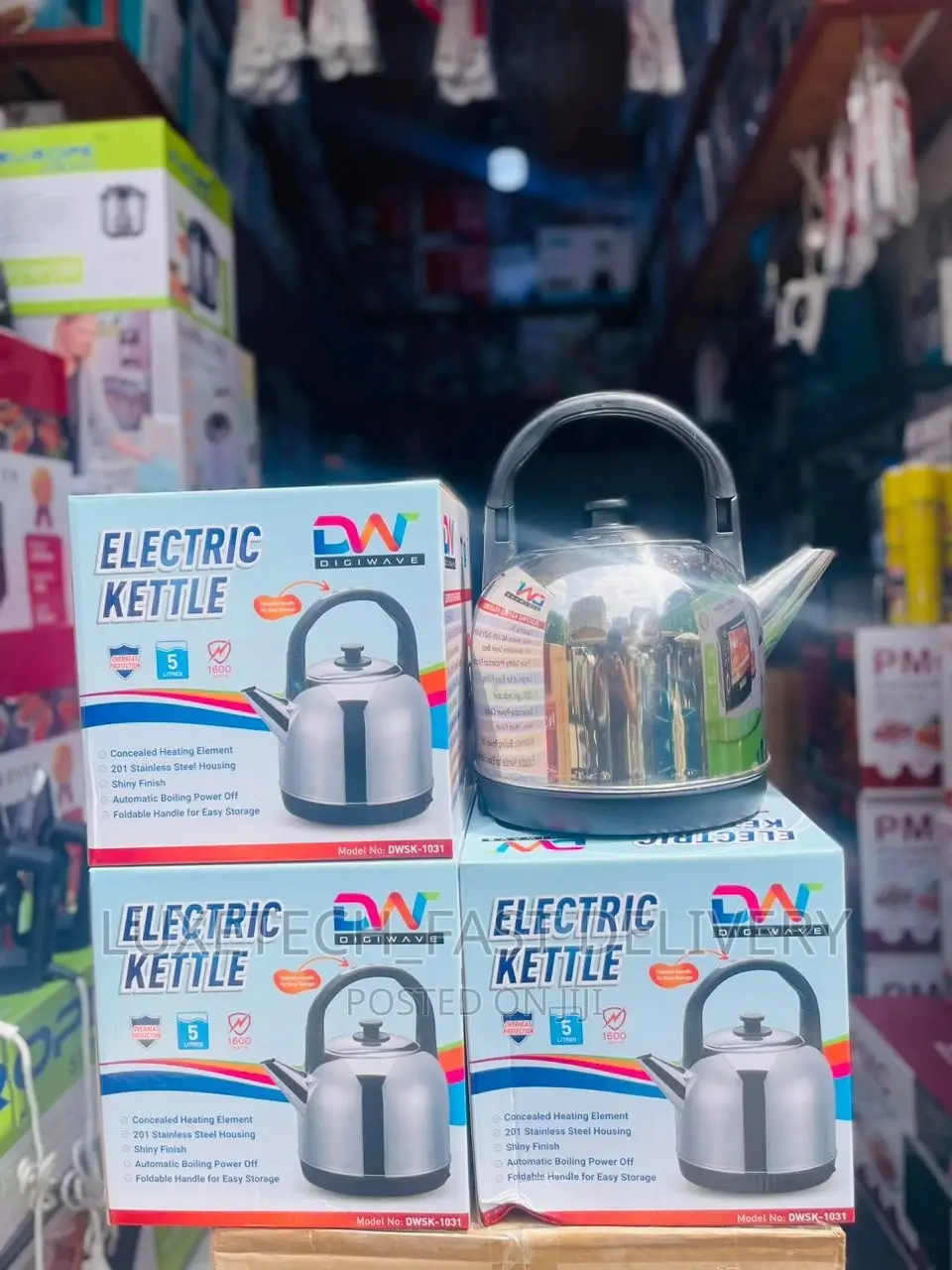 Electric Kettle 5L Dw Kettle Birika LA Maji Moto
