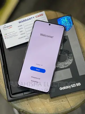 New Samsung Galaxy S21 5G 128 GB Black