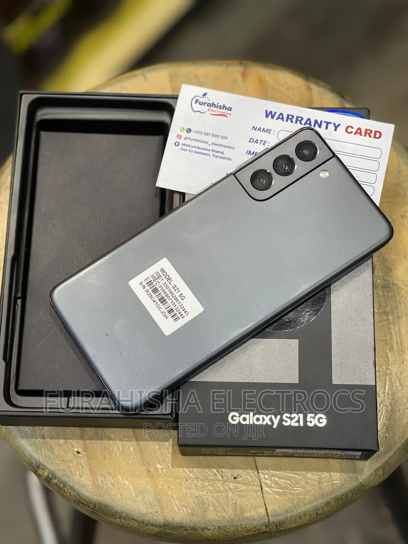 New Samsung Galaxy S21 5G 128 GB Black