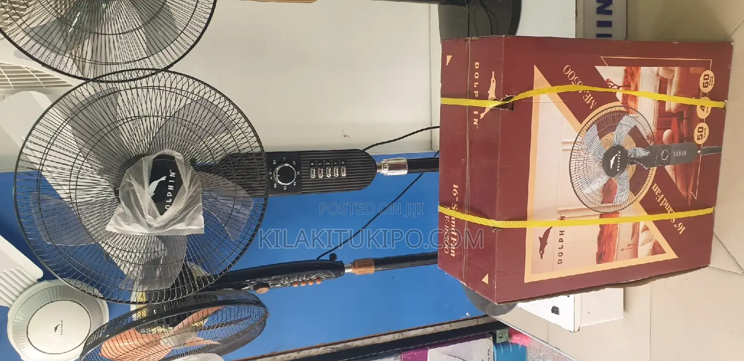Dolphin Standing Fan 16 Blade Size