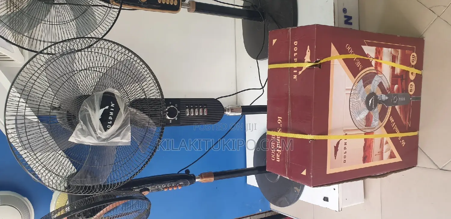 Dolphin Standing Fan 16 Blade Size