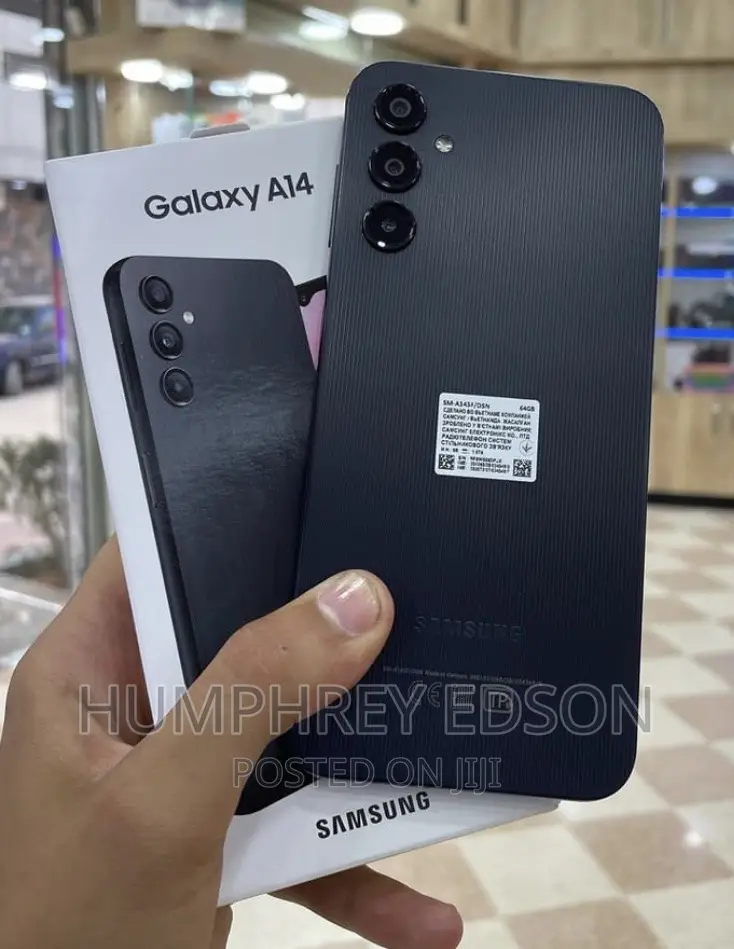 New Samsung Galaxy A14 128 GB Black