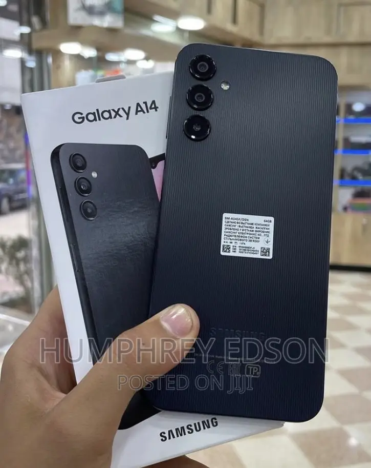 New Samsung Galaxy A14 128 GB Black